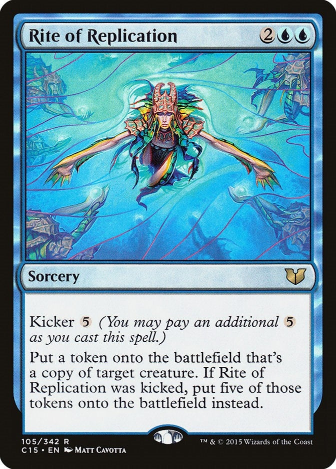 Image for Rite of Replication (105) (Commander 2015) - Magic: The Gathering