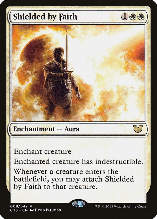 Image for Shielded by Faith (8) (Commander 2015) - Magic: The Gathering