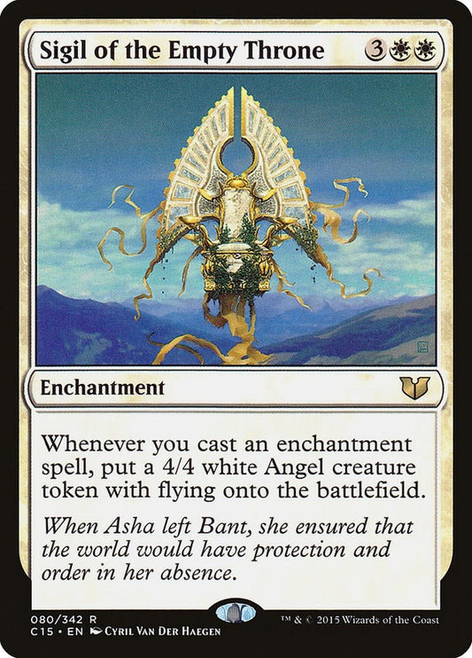 Image for Sigil of the Empty Throne (80) (Commander 2015) - Magic: The Gathering