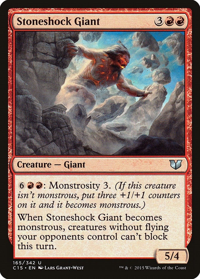 Image for Stoneshock Giant (165) (Commander 2015) - Magic: The Gathering