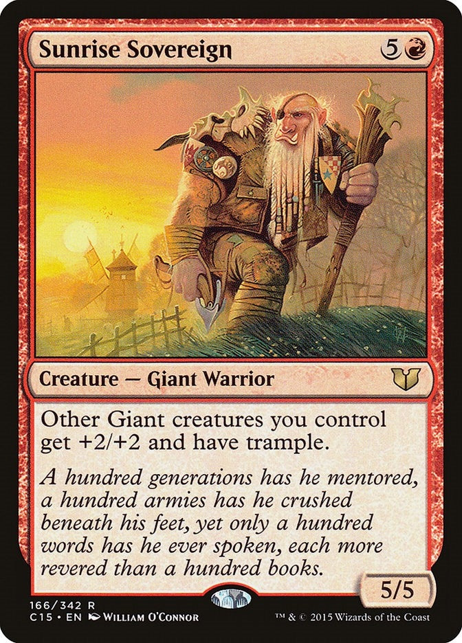 Image for Sunrise Sovereign (166) (Commander 2015) - Magic: The Gathering