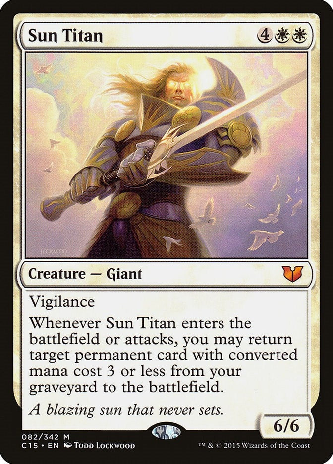 Image for Sun Titan (82) (Commander 2015) - Magic: The Gathering