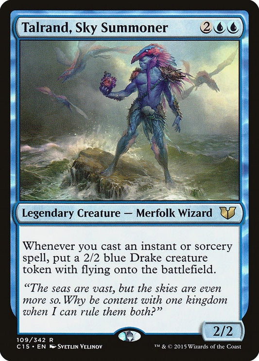 Image for Talrand, Sky Summoner (109) (Commander 2015) - Magic: The Gathering