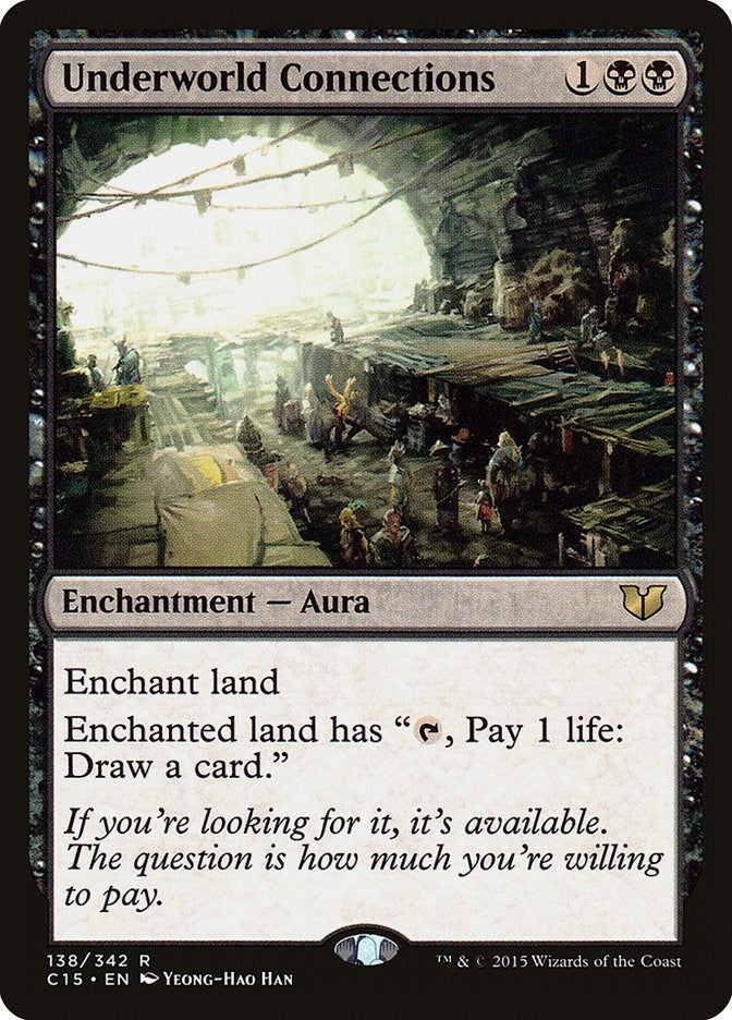 Image for Underworld Connections (138) (Commander 2015) - Magic: The Gathering