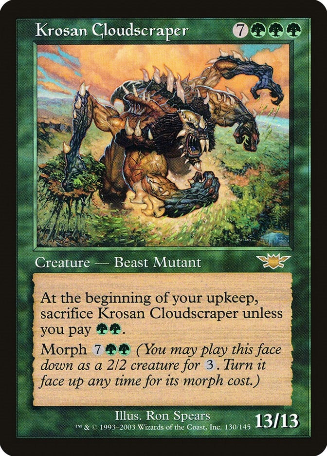 Image for Krosan Cloudscraper (130) (Legions) - Magic: The Gathering