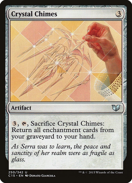 Image for Crystal Chimes (250) (Commander 2015) - Magic: The Gathering