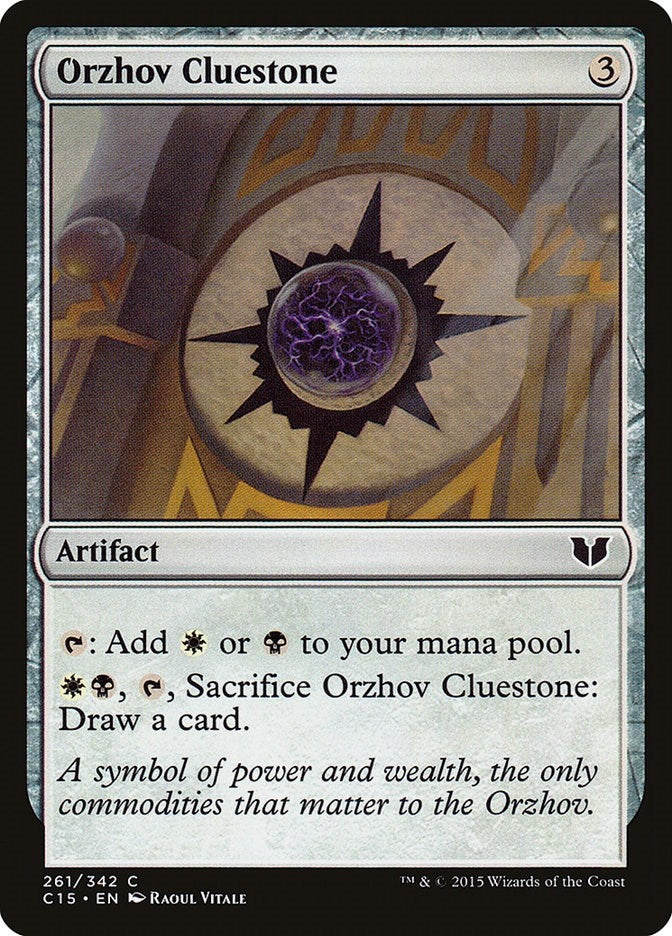 Image for Orzhov Cluestone (261) (Commander 2015) - Magic: The Gathering