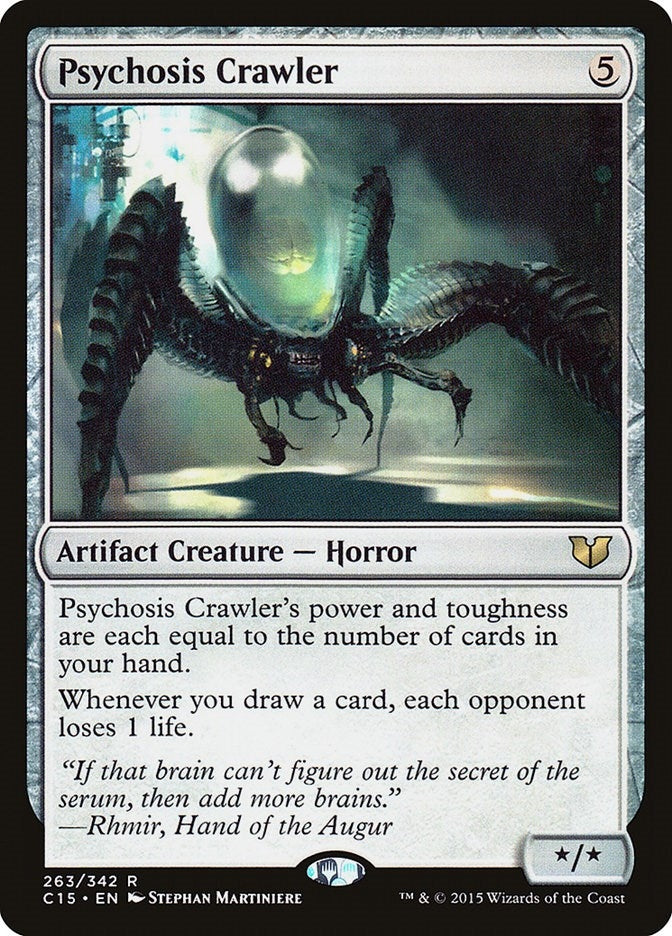Image for Psychosis Crawler (263) (Commander 2015) - Magic: The Gathering