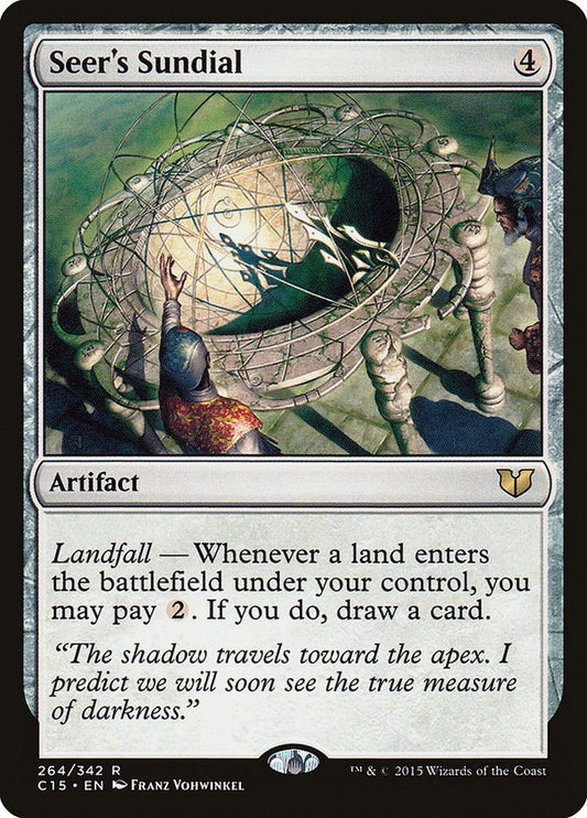 Image for Seer's Sundial (264) (Commander 2015) - Magic: The Gathering