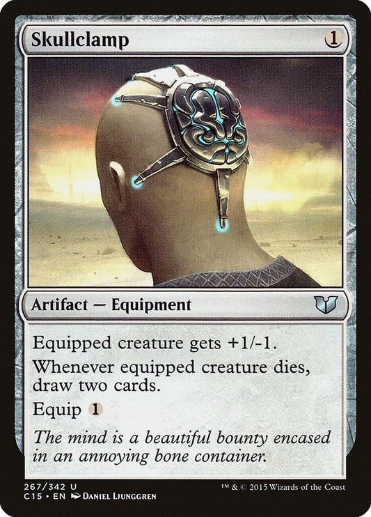Image for Skullclamp (267) (Commander 2015) - Magic: The Gathering