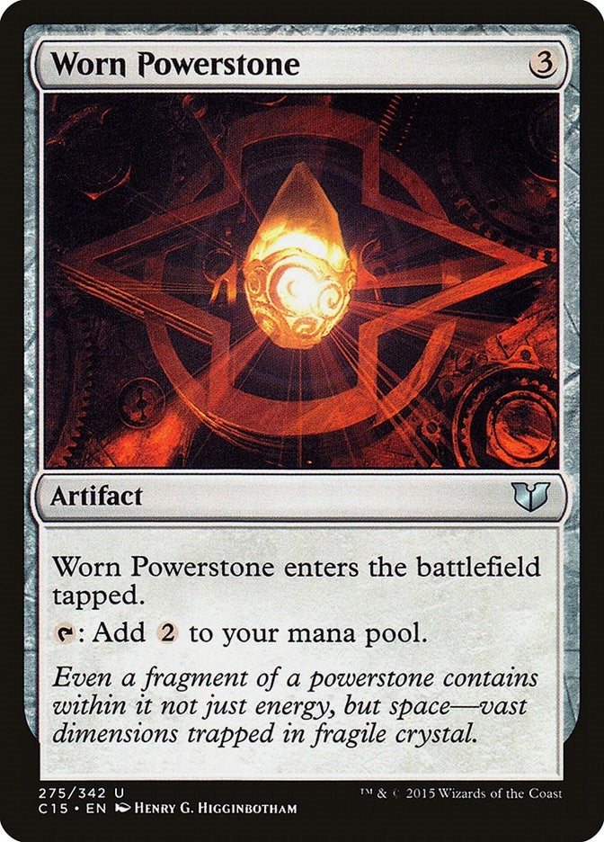 Image for Worn Powerstone (275) (Commander 2015) - Magic: The Gathering