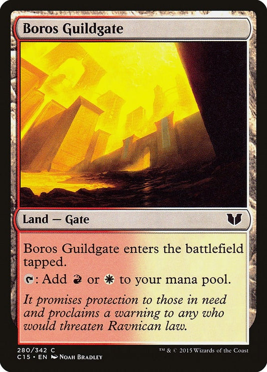 Image for Boros Guildgate (280) (Commander 2015) - Magic: The Gathering
