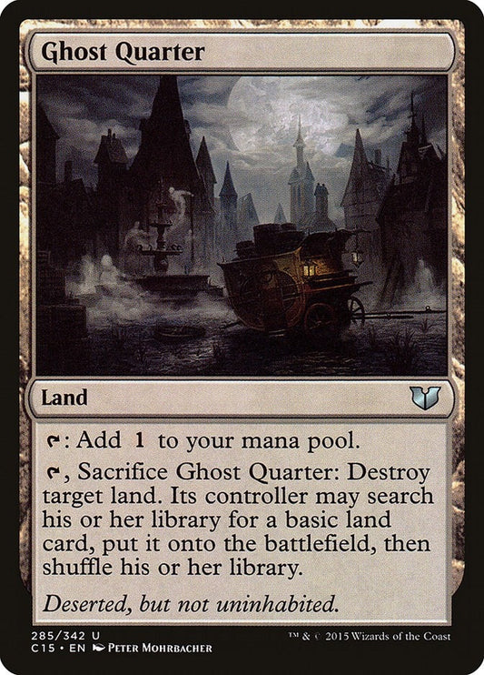 Image for Ghost Quarter (285) (Commander 2015) - Magic: The Gathering