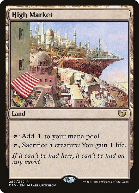 Image for High Market (289) (Commander 2015) - Magic: The Gathering