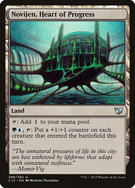 Image for Novijen, Heart of Progress (296) (Commander 2015) - Magic: The Gathering