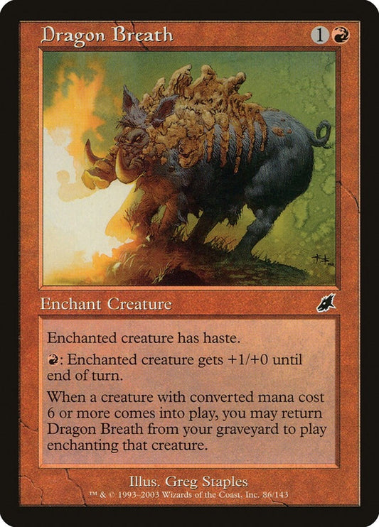 Image for Dragon Breath (86) (Scourge) - Magic: The Gathering