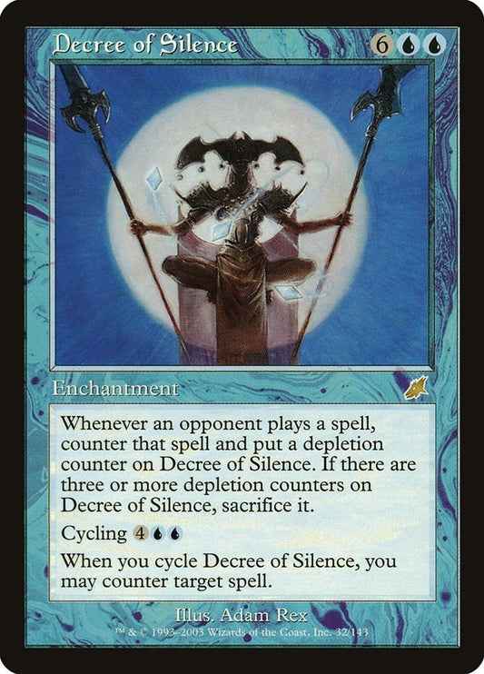Image for Decree of Silence (32) (Scourge) - Magic: The Gathering