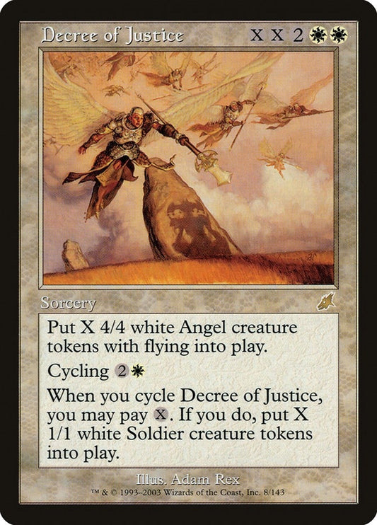 Image for Decree of Justice (8) (Scourge) - Magic: The Gathering