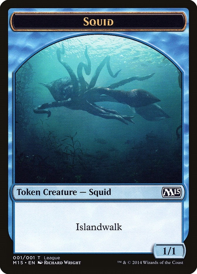 Image for Squid Token (1) (League Promos) - Magic: The Gathering