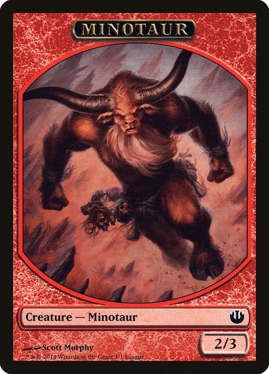 Image for Minotaur Token (1) (League Promos) - Magic: The Gathering