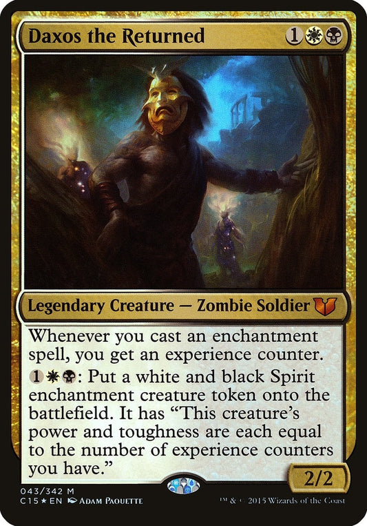 Image for Daxos the Returned (Commander 2015) (43) (Oversize Cards) - Magic: The Gathering