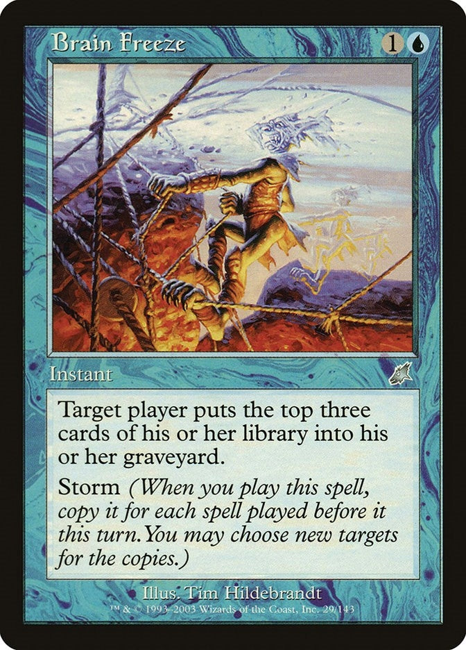 Image for Brain Freeze (29) (Scourge) - Magic: The Gathering
