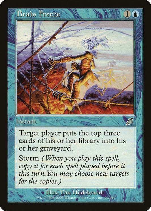 Image for Brain Freeze (29) (Scourge) - Magic: The Gathering