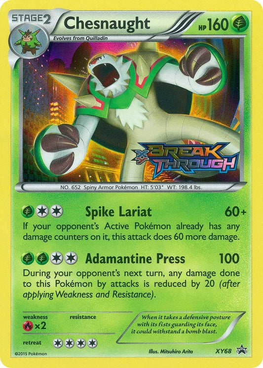 Image for Chesnaught (Prerelease) (XY68) (XY Promos) - Pokemon