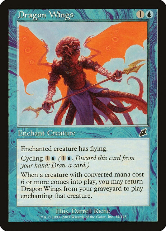 Image for Dragon Wings (34) (Scourge) - Magic: The Gathering