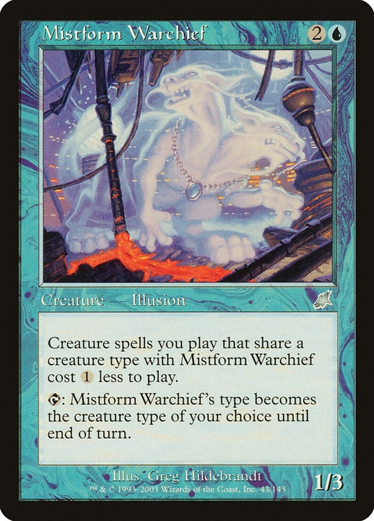 Image for Mistform Warchief (43) (Scourge) - Magic: The Gathering