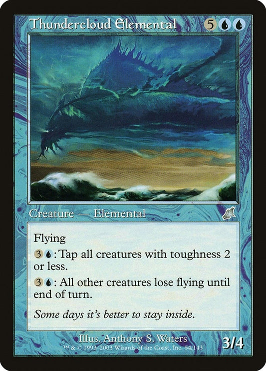 Image for Thundercloud Elemental (54) (Scourge) - Magic: The Gathering