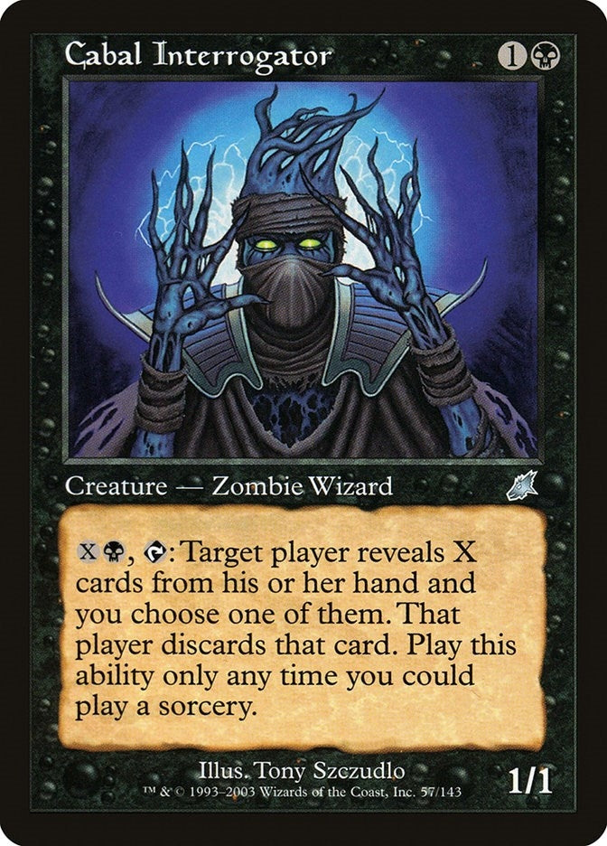 Image for Cabal Interrogator (57) (Scourge) - Magic: The Gathering