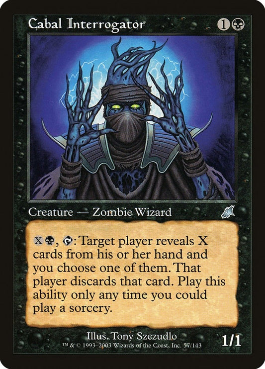 Image for Cabal Interrogator (57) (Scourge) - Magic: The Gathering