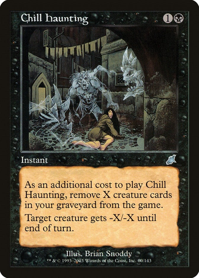 Image for Chill Haunting (60) (Scourge) - Magic: The Gathering