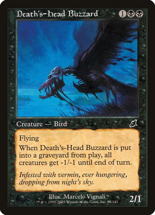 Image for Death's-Head Buzzard (63) (Scourge) - Magic: The Gathering