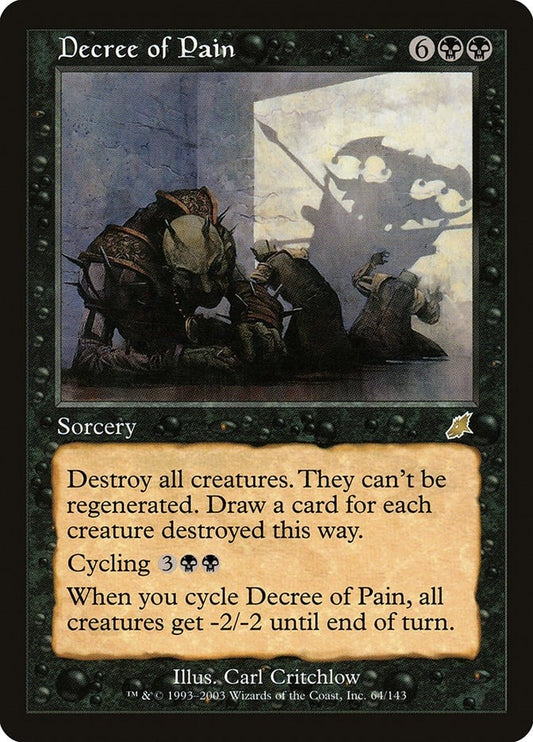 Image for Decree of Pain (64) (Scourge) - Magic: The Gathering