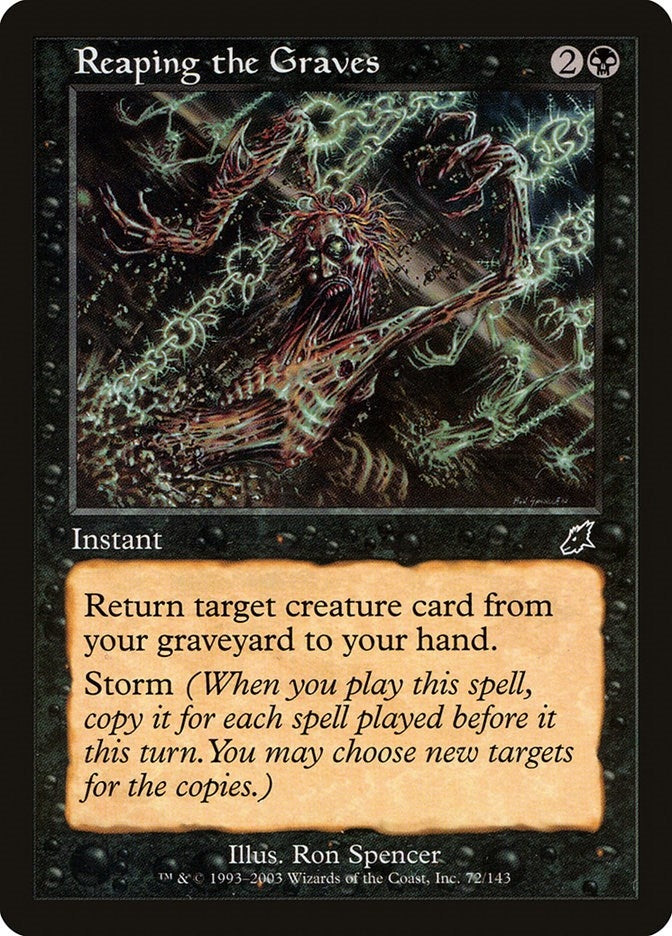Image for Reaping the Graves (72) (Scourge) - Magic: The Gathering