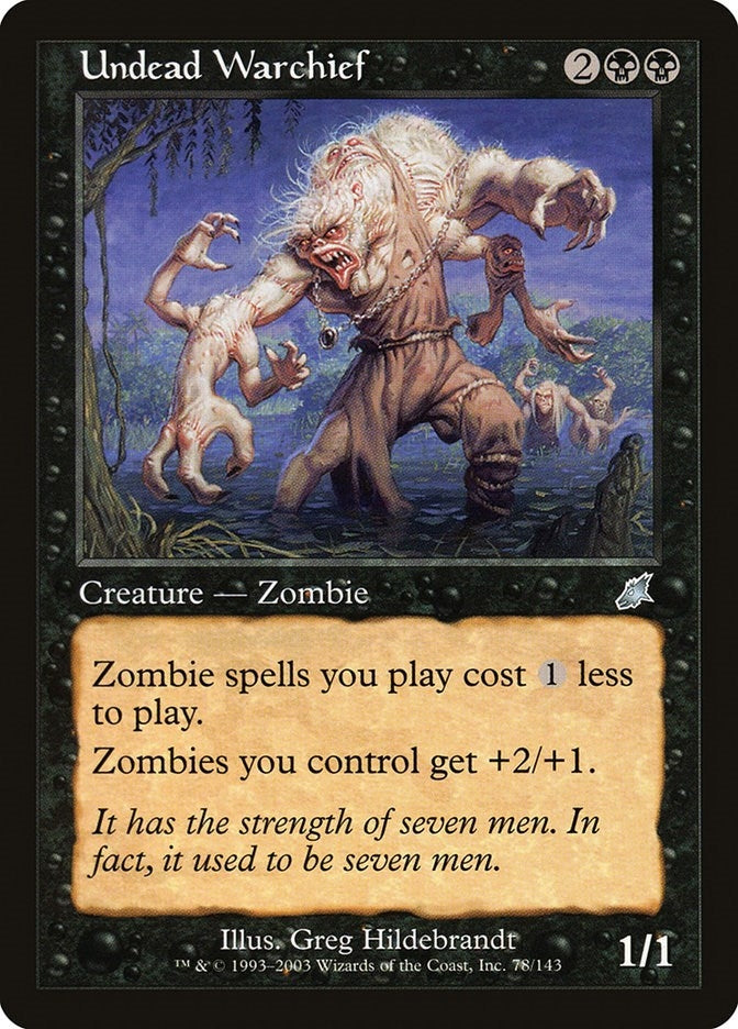 Image for Undead Warchief (78) (Scourge) - Magic: The Gathering