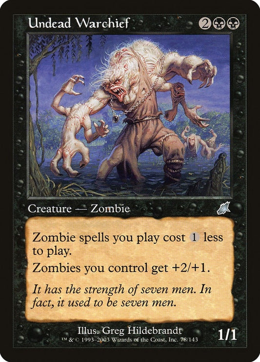 Image for Undead Warchief (78) (Scourge) - Magic: The Gathering