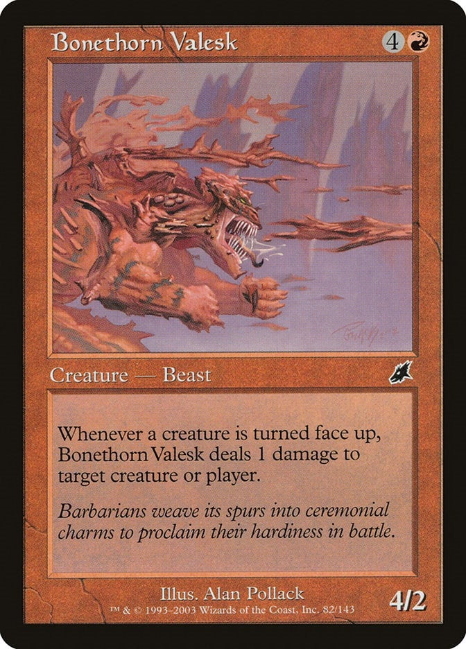 Image for Bonethorn Valesk (82) (Scourge) - Magic: The Gathering
