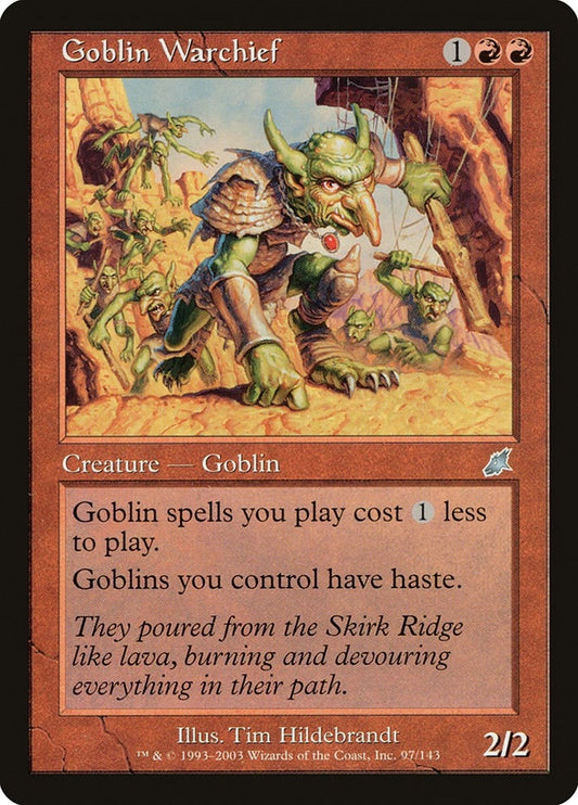 Image for Goblin Warchief (97) (Scourge) - Magic: The Gathering