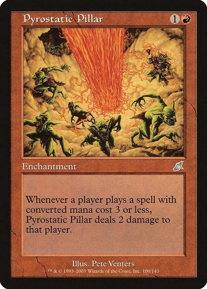Image for Pyrostatic Pillar (100) (Scourge) - Magic: The Gathering