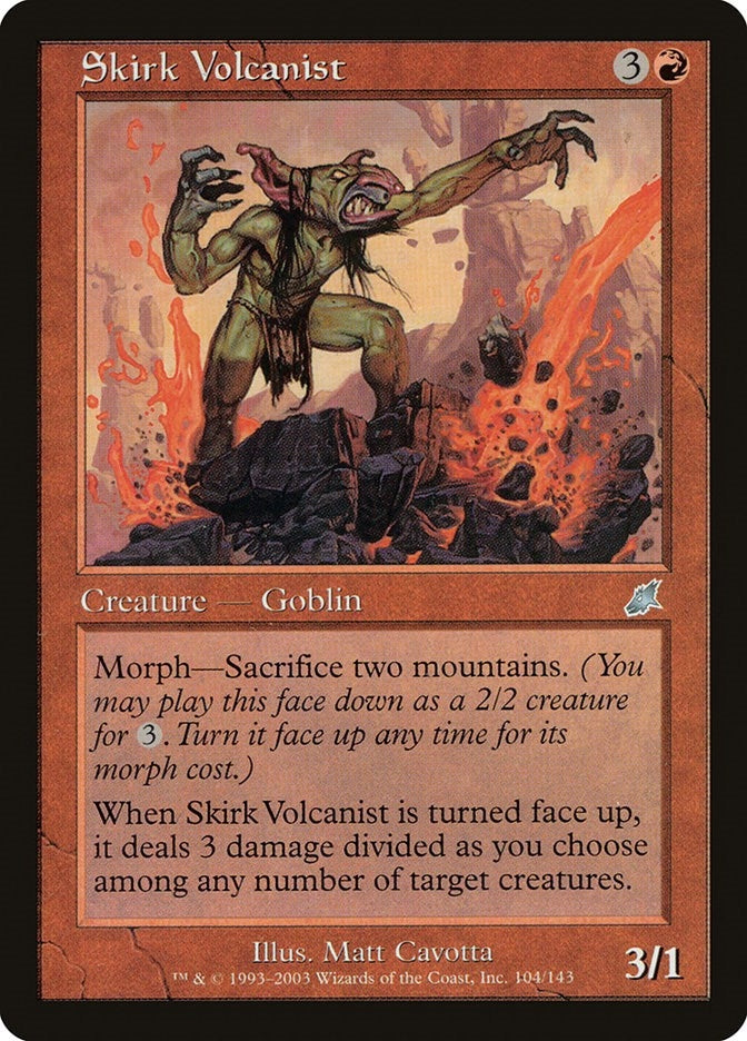 Image for Skirk Volcanist (104) (Scourge) - Magic: The Gathering