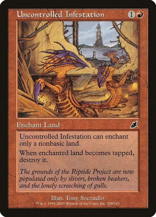 Image for Uncontrolled Infestation (108) (Scourge) - Magic: The Gathering