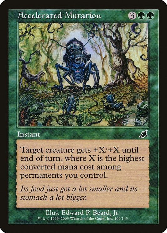 Image for Accelerated Mutation (109) (Scourge) - Magic: The Gathering