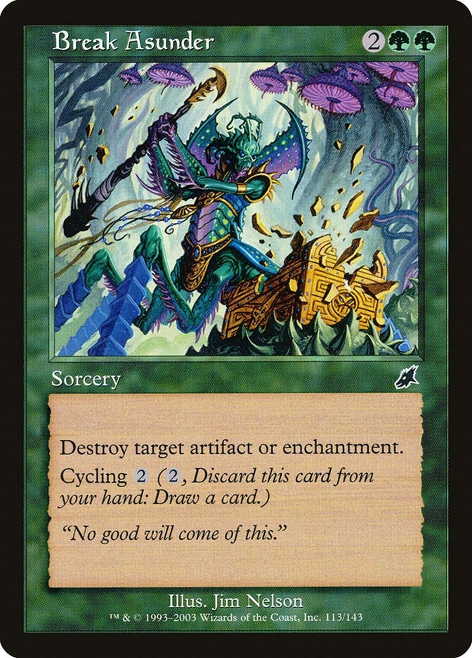 Image for Break Asunder (113) (Scourge) - Magic: The Gathering