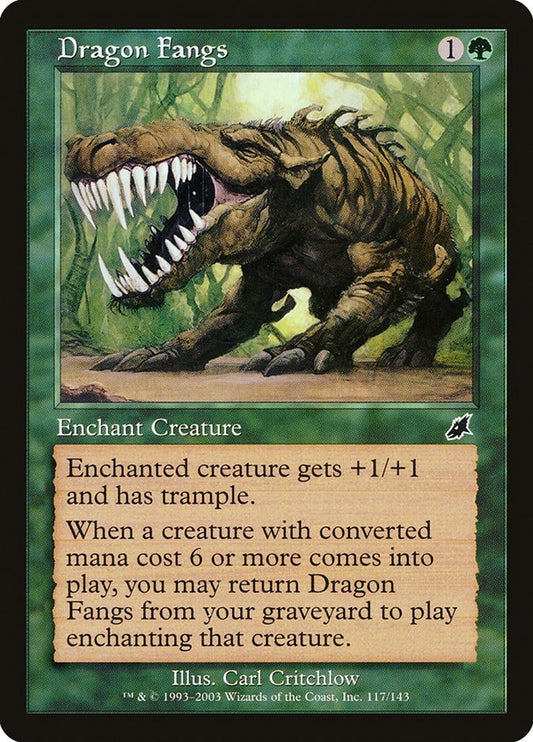 Image for Dragon Fangs (117) (Scourge) - Magic: The Gathering