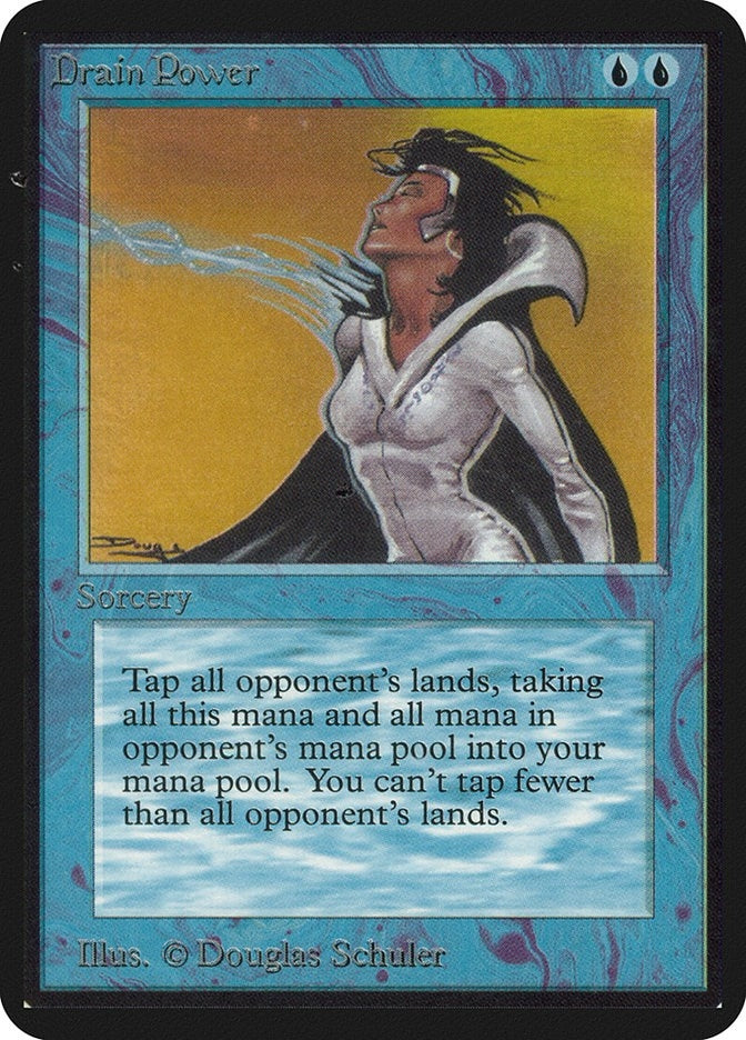 Image for Drain Power (Alpha Edition) - Magic: The Gathering