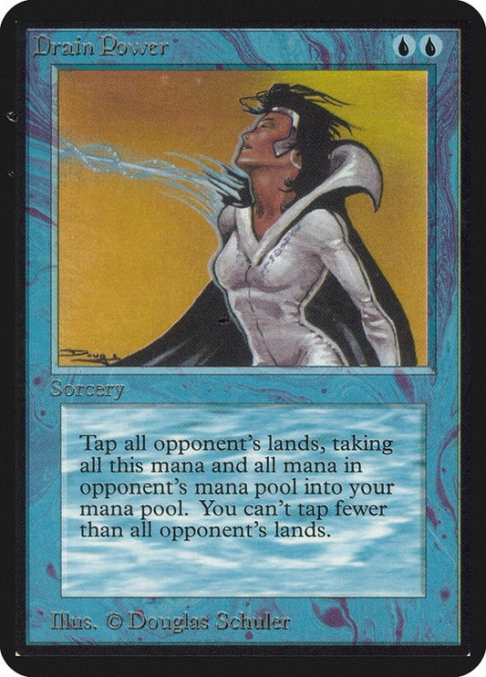 Image for Drain Power (Alpha Edition) - Magic: The Gathering