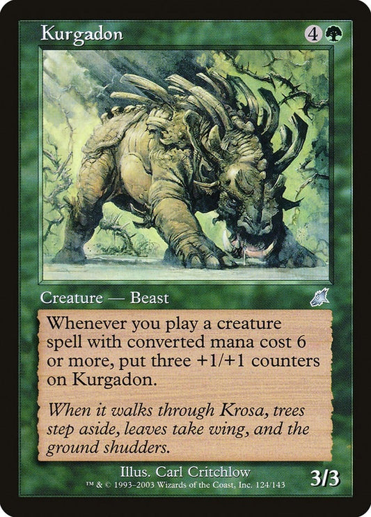 Image for Kurgadon (124) (Scourge) - Magic: The Gathering